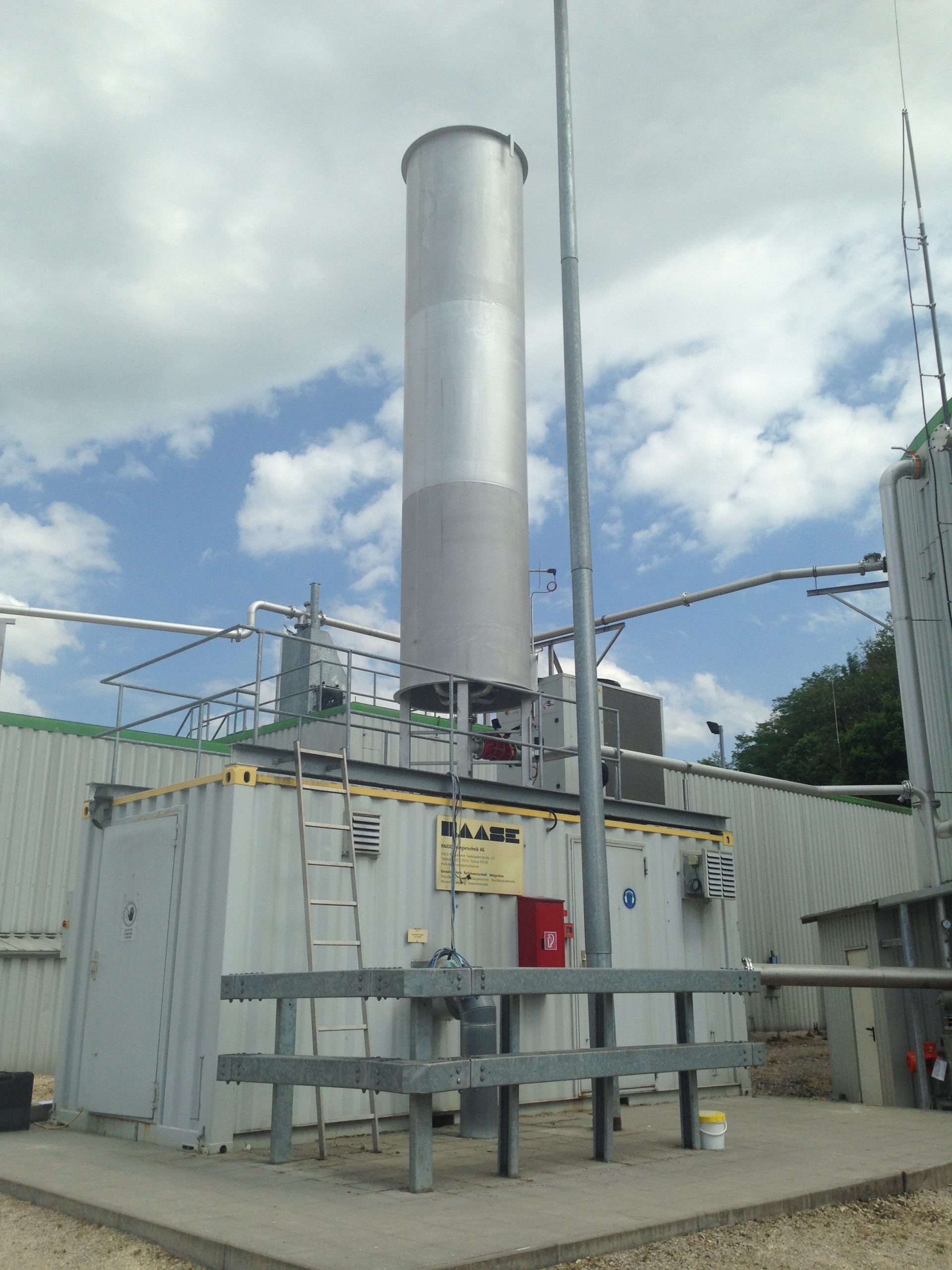 Automatic gas flare NOXmatic / NOXmatic NANO ennox biogas technology